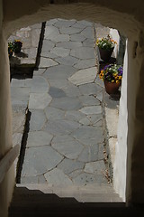 Image showing stair and stones