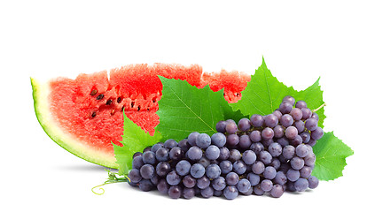 Image showing Colorful healthy fresh fruit.