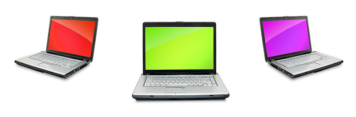 Image showing Laptops
