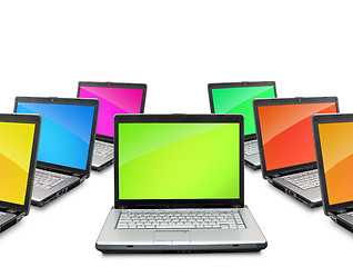 Image showing Laptops