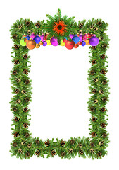 Image showing Christmas framework