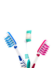 Image showing Toothbrushes