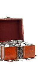 Image showing Treasure Chest. Isolated on a white background