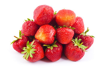 Image showing Fresh strawberries