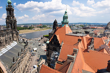 Image showing Huge panorama of Dresden, Germany