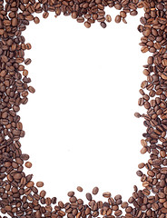 Image showing Brown roasted coffee beans