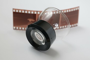 Image showing Film and loupe