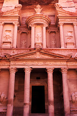 Image showing Petra in Jordan