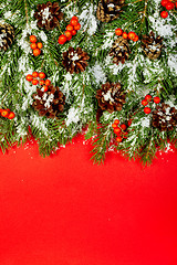 Image showing Christmas background. Eve framework