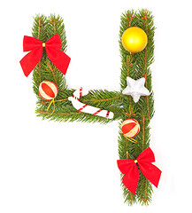 Image showing Christmas Alphabet