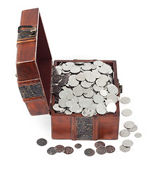 Image showing Treasure Chest. Isolated on a white background