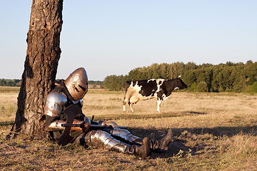 Image showing Medieval knight