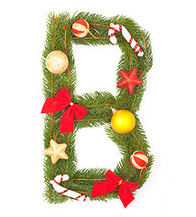 Image showing Christmas Alphabet