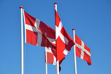 Image showing  Danish flag, Dannebrog