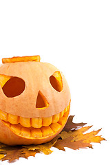 Image showing Halloween pumpkin