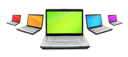 Image showing Laptops