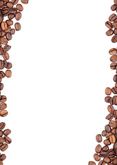 Image showing Brown roasted coffee beans