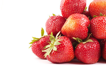 Image showing Fresh strawberries