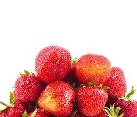 Image showing Fresh strawberries