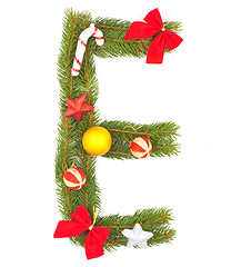 Image showing Christmas Alphabet