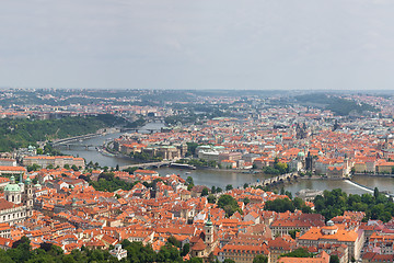 Image showing Huge 360 panorama of Prague