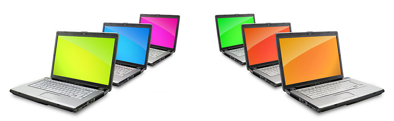 Image showing Laptops