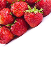 Image showing Fresh strawberries