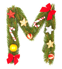 Image showing Christmas Alphabet