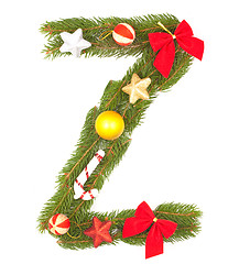 Image showing Christmas Alphabet