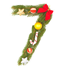 Image showing Christmas Alphabet