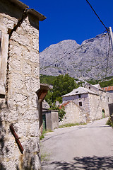Image showing Old village in Croatia