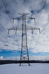 Image showing Transmission towers 