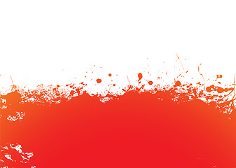 Image showing Orange splat band