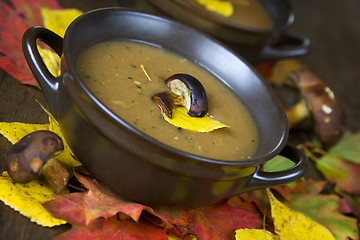 Image showing Mushroom soup