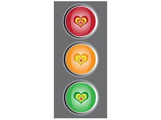 Image showing Traffic lights