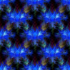 Image showing Blue Fractal