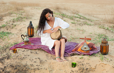 Image showing Desert portrait