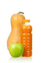 Image showing Pumpkin and apple juice