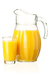 Image showing Orange juice