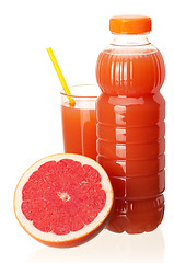 Image showing Bottle of juice