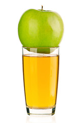 Image showing Apple juice