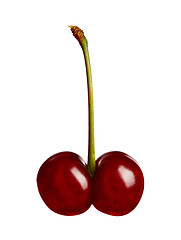 Image showing Sweet cherries