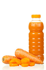 Image showing Carrot juice