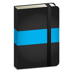 Image showing notebook with elastic