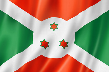 Image showing Burundian flag