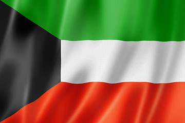 Image showing Kuwaiti flag