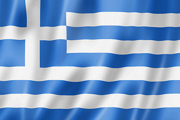 Image showing Greek flag