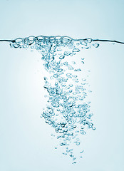 Image showing water with bubbles