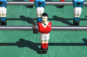 Image showing foosball. table soccer