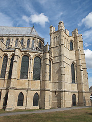 Image showing Canterbury Cathedral